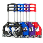 Portable Foldable Telescopic Trolley Trolley Luggage Trolley Red - Image 19