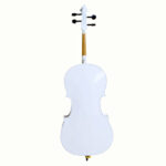 4/4 Wood Cello Bag Bow Rosin Bridge White - Image 3