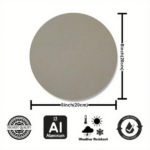 CIFbuy 1pc 8x8 Inch Round Metal Wall Sign, "" White Dove & Sunbeam Art, & Sunbeam Art, 2D Flat Aluminum Halloween Decoration TikTok, TikTok, temu emu Self-pickup Logitiics - Image 7