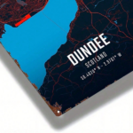 CIFbuy 1pc Dundee City Map Metal Sign 8x12 Inch Rustic Iron Wall Art, 2D Flat Nostalgic Decor For Home Bar Garage Club Restaurant Café TikTok, TikTok, Self-pickup Logiopics - Image 5