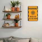 CIFbuy Vintage Ski Metal Wall Sign 8x12 Inch, Skiing Decor Iron Plaque With English Text, Flat Wall Art For Home Bar Sign ikTok, Sign ikTok, ext Self-g ckup LogioparEnglish Text - Image 2
