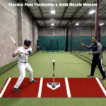 10ft x 3ft Softball Pitching Mat with Artificial Turf, Indoor & Outdoor Training Aid for Pitching Practice - Image 7