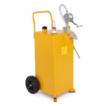30 Gallon Gas Caddy Tank Storage Drum Gasoline Diesel Fuel Transfer Bright Yellow JGC30 RAL1003 - Image 15
