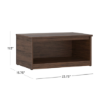 Open Shelf Modular Storage System, Walnut (Shipment from Walmart) - Image 2