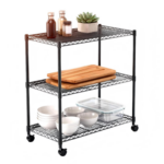 5-Tier Bookshelf, Modern Narrow Bookcase with 30lbs Shelf Capacity, Storage Shelf for Living Room/Office, Brown (Shipment from Walmart) - Image 22