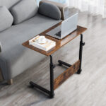 [Old code:23373712]Rolling & Height adjustable P2 15MM Chipboard & Steel Side Table with Baffle - Image 17