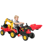 12V Green Kids Ride-On ATV, Music Headlights, for 37-60 Months Toddlers - Image 8