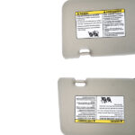 Pair of Left and Right Side Sun Visor Fit for Nissan Versa 1.6L 1.8L 2007-2012 - Image 8