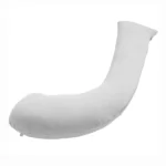 L-Shaped Pregnancy Body Pillow for Side Sleeping, Soft Maternity Pillow with Washable Jersey Cover for Head, Neck & Belly Support - Image 2