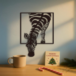 CIFbuy™ Showcase Your Unique Style With Exquisitely Crafted Zebra Metal Wall Art - Minimalist Design, Versatile Decor For Office & Living Room Wall Sculptures.(TikTok/temu self-pickup orders) - Image 3