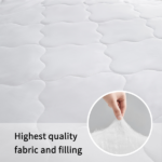 4 pcs Dogs Comforter Set, Cute Multi-Breed Dog Print Quilt Set, Pet Dog Lover Bedding with Pillow Shams, Cartoon Puppy Bedspread for Kids & Adults, White Background Dog Decor temu can only be self-picked up - Image 5