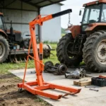 3-Ton Hydraulic Long Ram Jack, Engine Hoist Cylinder with Clevis Base for Garage & Shop Cranes - Image 5