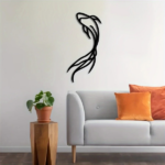 CIFbuy Hand Forged Half Pound Solid iron Fish Wall Art Personalized Fishing Theme Gift (TikTok, temu pick-up service) - Image 3