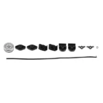 5.5ft Bed Tonneau Cover fit for Mitsubishi Raider 2006-2009 Tri-Fold Quick Release - Image 4
