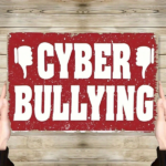 CIFbuy Cyberbullying Awareness Sign Rustic Vintage Iron Wall Art 8.0x12.0Inch, Red White Text Weatherproof No Power Needed Metal Plaque TikTok, TikTok, aque Self-pickup Logiopics - Image 2