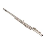 Nickel Plated C Closed Hole Concert Band Flute Silver - Image 11