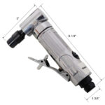 1/4" Air Angle Die Grinder,Ball Bearing Construction,Mini Pneumatic Angle Die Grinder, Compact Air-Powered Grinder for Grinding, Polishing, Porting, and Deburring - Image 11