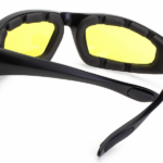 1 pairs Motorcycle Sports Biker Riding Glasses Wind Resistant Eye Protection Sports Goggles Cycling Glasses Sunglasses Yellow Color(US Logistics only For USPS.TK/TMEU only For self-pickup) - Image 4