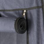 69" High-leg Non-woven Fabric Assembled Cloth Wardrobe Gray - Image 10