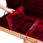 Replace 24852220 Don't sell on Amazon High Grade Electric Guitar Square Hard Case for GST GTL 170 SG and Burning fire Style Flat Yellow - Image 15
