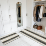 Three-piece kitchen rug set, non-slip and washable, abstract pattern kitchen hallway rug, soft and comfortable, suitable for sinks, floors, entrances, hallways and bathrooms. - Image 6