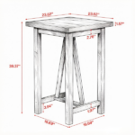 Bar Table (Only bar table) - Image 3