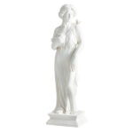31.5" Greek Goddess Garden Statue, All-Weather MgO Outdoor Sculpture for Patio Lawn Yard Decor - Image 2
