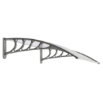 Same Code 43523055 HT-100 x 96cm Household Application Door & Window Rain Cover Eaves Gray Holder - Image 9