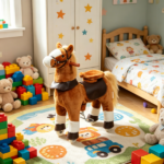Kids Riding Pony – Ride on Horse Toy for Outdoor Activity, Wheels & Neighing Sounds 3-5 Years - Image 6
