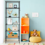 3-Drawer File Cabinet with Wheels, Rolling Wood Printer Stand with Open Storage Shelves for Home Office, White - Image 9