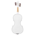 Do Not Sell on Amazon GV103 4/4 Spruce Panel Violin Matte White - Image 8