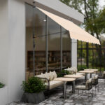 78.7"D x 47.2"W x(78.7 -118.1)"H Retractable Awning Khaki - Image 4