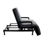 Electric Lift Bed for Seniors - Wired Remote Control with One-Touch Backrest Lift & Leg Lowering, Fall-Safe Rails, Safe Standing/Sitting/Lying Aid - Image 3