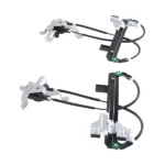 Rear Left Right Side Window Regulator w/Motor fit for 00-06 Chevrolet Tahoe Pair - Image 6