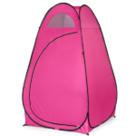 Portable Outdoor Pop-up Toilet Dressing Fitting Room Privacy Shelter Tent Pink - Image 8