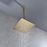 High Pressure Rain Shower Head, Ultra-Thin Showerhead 304 Stainless Steel Waterfall Shower with Self-Clean Nozzles, Full Body Covering - Image 6