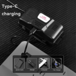 USB Rechargeable LED Headlamp Zoomable 3-Modes Camping Hiking HeadLamp Worklight (US Logistics For USPS/DHL/Fedex/UPS. No designated logistics accepted TK/TMEU only For self-pickup - Image 4