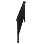 [Same Code 81504920 40310676]Artisasset Matte Black Outdoor 4 Level Iron Handrail - Image 18