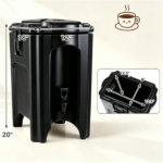 4.4 Gallon 3‑Layer Insulated Beverage Dispenser, Hot & Cold Drink Server with Drip‑Proof Faucet, Leak‑Proof Commercial Drink Container for Catering Parties Camping - Image 7