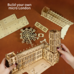 3D Wooden Puzzle Big Ben Model Kits Desktop Clock DIY Building Blocks Creative Gift Home Decor for Family Unique Christmas Gift - Image 5