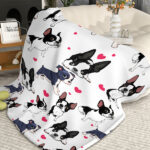 1pc Adorable Fleece Dog Blanket - Soft, Cozy, Lightweight, Warm, Flannel Throw for Couch, Bed, Sofa, Living Room Decor - Perfect for Snuggling Up on Chilly Days 150*200cm temu can only be self-picked - Image 3