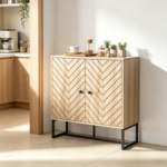 Black Drop Leaf Dining Table, Folding Design, Compact Kitchen Table for Small Spaces(Only dining table) - Image 11