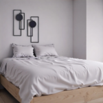 CIFbuy Abstract Line iron Wall Art Set Modern Minimalist Black and White Decor for Living Room Bedroom Office Halloween Gift (TikTok, temu pick-up service) - Image 10