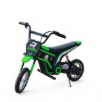 Green 24V 350W Electric Dirt Bike - Twist Grip Throttle up to 15 MPH Speed Limit Ideal for Ages 13+ with Adult Supervision Required - Image 2