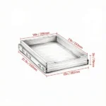 14"W x 21"D Pull Out Cabinet Organizer, Heavy-Duty Wood Drawer with Soft Close Slides for Kitchen & Pantry - Image 3