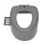 Portable Toilet with Non-slip Mat Grey - Image 13