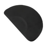 3′x 4.5′x 1/2" Beauty Salon Semicircle Anti-fatigue Salon Mat (Round Outside And Round Inside) Black - Image 3