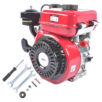 3HP 4-stroke Heavy Duty Single Cylinder Diesel Motor Engine 196CC/2200W (Red) - Image 5
