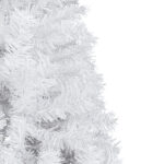 7FT Iron Leg White Christmas Tree with 950 Branches - Image 8