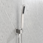 Handheld Shower Head with 59-inch Shower Hose and Adjustable Shower Bracket - Image 5